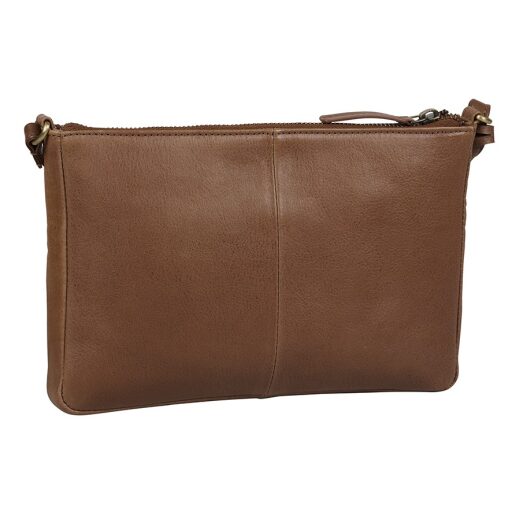 BURKELY Kožená crossbody kabelka Natural Norah 1000817.04.24 koňaková