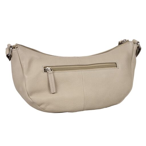 BURKELY Kožená crossbody kabelka Soft Skylar 1000844.85.12 svetlo šedá