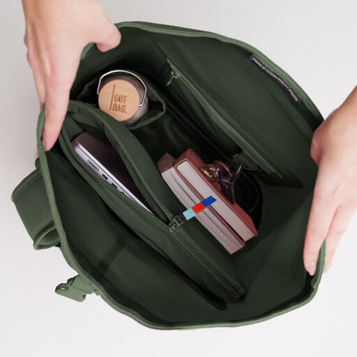 GOT BAG Batoh rolltop 2.0 BP0012XX-500 zelený