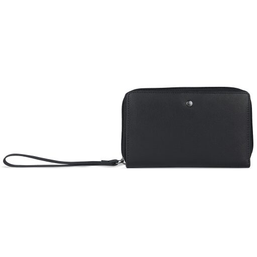 Bugatti dámska kožená peňaženka RFID Black Magic 49127401 čierna