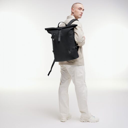 GOT BAG Batoh rolltop 2.0 monochrome BP0012MO-100 čierny