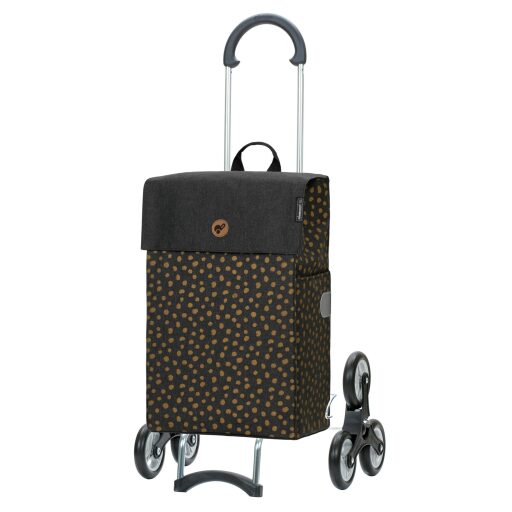 Andersen Nákupná taška do schodov SCALA SHOPPER TREPPENSTEIGER® FITA 119-225-80 čierna