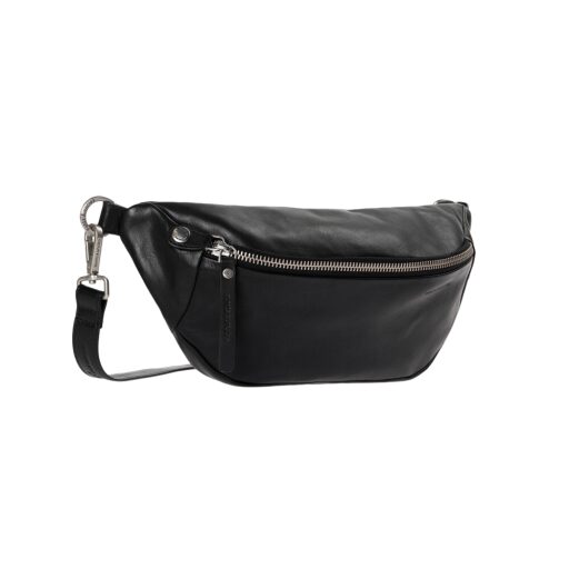 aunts & uncles Dámska kožená ľadvinka Jamie's Orchard Bilberry 20036-0 čierna