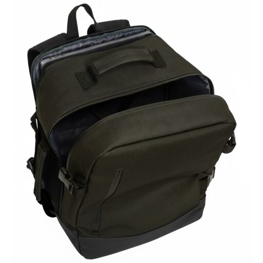DANIEL RAY batoh do lietadla 40x20x30 cm Diepsloot DRS25.1652.03 khaki otvorený