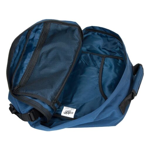 CabinZero Batoh do lietadla 40x30x20 Classic 28L 081205 modrý otvorený