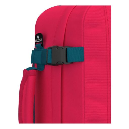 CabinZero Batoh do lietadla 40x30x20 Classic 28L 082404 ružovo-modrý detail pracka