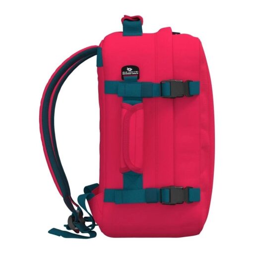 CabinZero Batoh do lietadla 40x30x20 Classic 28L 082404 ružovo-modrý ľavá bočná strana