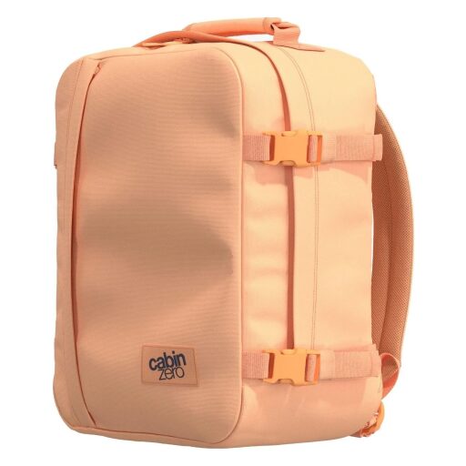 CabinZero Batoh do lietadla 40x30x20 Classic 28L 082501 svetlooranžový pravý bočný náhľad