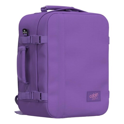 CabinZero Batoh do letadla 40x30x20 Classic 28L 082601 fialový