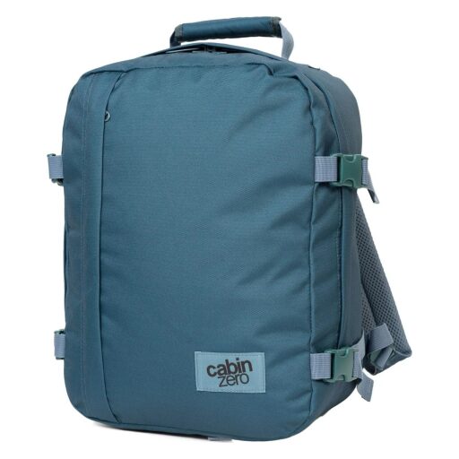 CabinZero Batoh do lietadla 40x30x20 Classic 28L 082803 tyrkysový pravý bočný náhľad