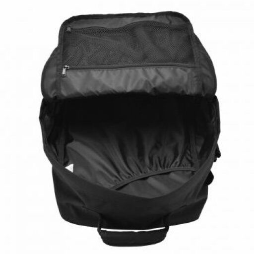 CabinZero Cestovný batoh do lietadla Classic 36L 171201 čierny otvorený