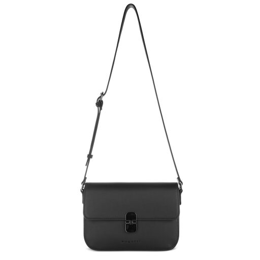 Bugatti Crossbody kabelka cez rameno Nela M 49384901 čierna celkový náhľad
