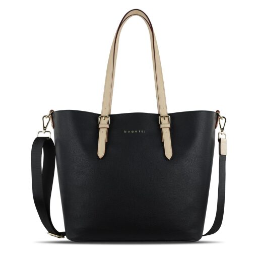 Bugatti Dámska shopper kabelka Ella L 49362501 čierna
