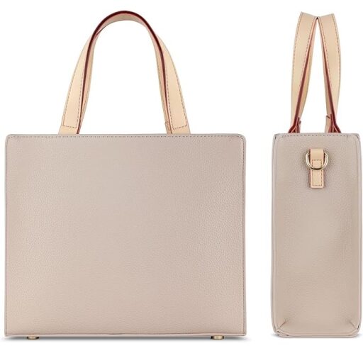 Bugatti kabelka Tote Bag Mini Ella 49664350 béžová zadná strana
