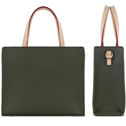 Bugatti kabelka Tote Bag Mini Ella 49664384 olivová zadná strana