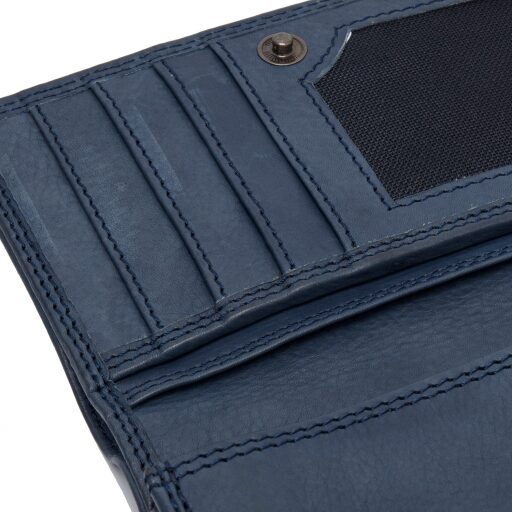 The Chesterfield Brand Dámska kožená peňaženka RFID Avola C08.050510 modrá