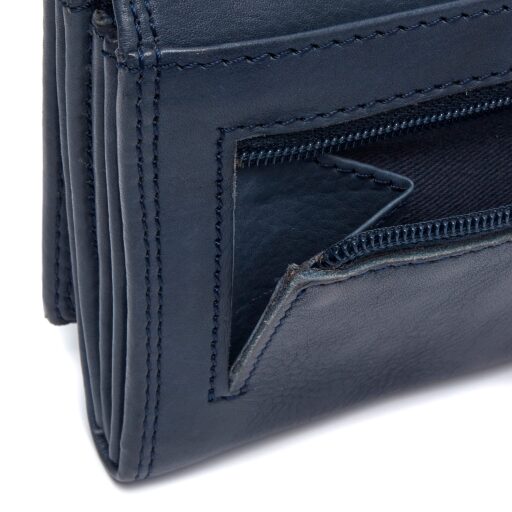 The Chesterfield Brand Dámska kožená peňaženka RFID Avola C08.050510 modrá