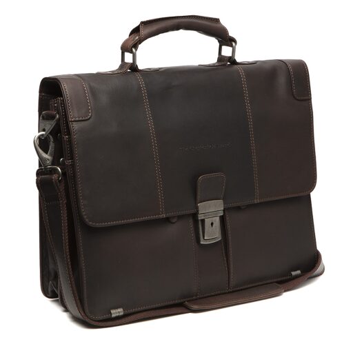 The Chesterfield Brand Kožená aktovka na notebook Stuttgart C40.107101 hnedá
