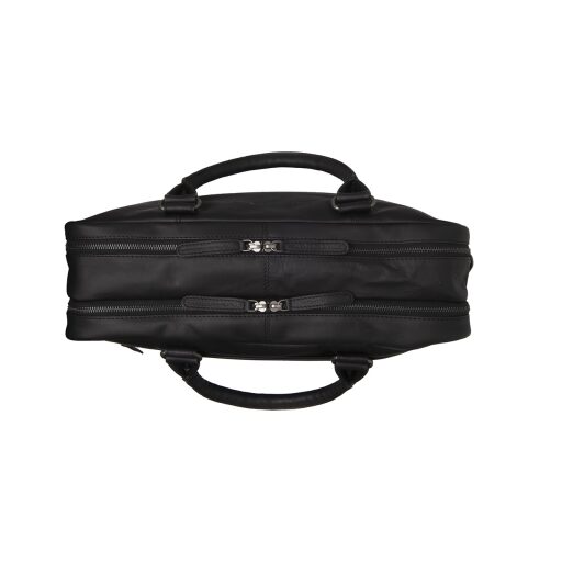 The Chesterfield Brand Kožená taška na notebook 15,6" Boston C40.108600 čierna