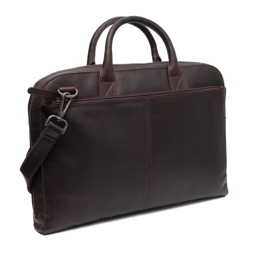 The Chesterfield Brand Kožená taška na notebook 14" Tilbury C40.109701 hnedá zadná strana
