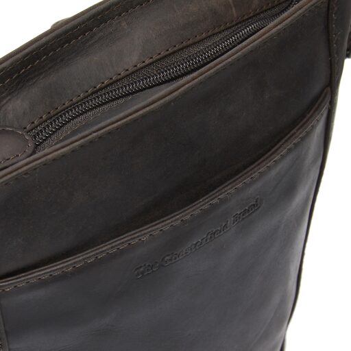 The Chesterfield Brand Dámska kožená kabelka cez plece Fintona C48.131501 hnedá