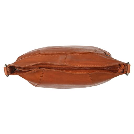 The Chesterfield Brand Kožená kabelka do ruky aj cez rameno Sintra C48.131931 koňaková