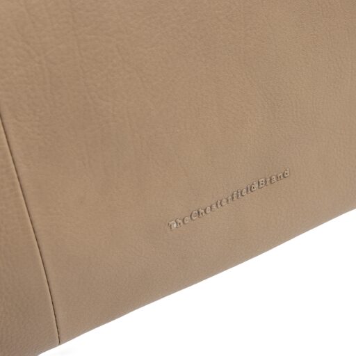 The Chesterfield Brand Kožená kabelka cez rameno Nerissa C48.143739 béžová logo