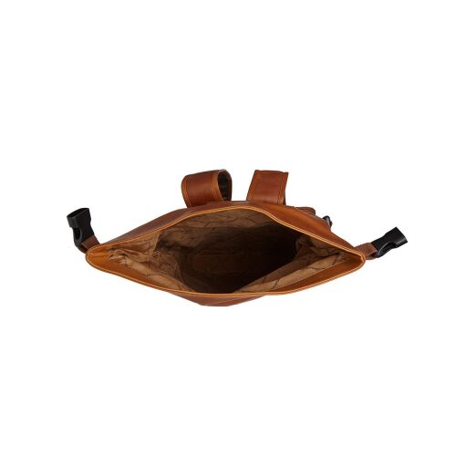 The Chesterfield Brand Rolovací kožený batoh na notebook Mazara C58.032331 koňakový