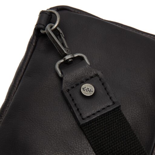 The Chesterfield Brand Kožená crossbody taška Cambridge C58.033000 čierna