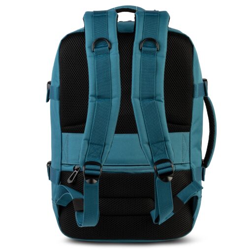 BestWay Cestovný batoh 40x25x20 cm Cabin Pro Small 40328-4600 tyrkysovo modrý