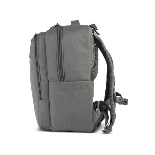 BestWay Cestovný batoh 40x25x20 cm Cabin Pro Ultimate Small 40326-2800 šedý bočná strana pravá