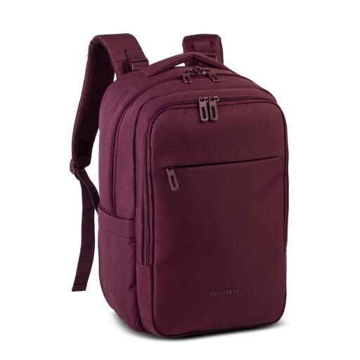 Bestway Cestovný batoh 40x25x20 cm Cabin Pro Ultimate Small 40326-4800 vínovo červený bočný náhľad