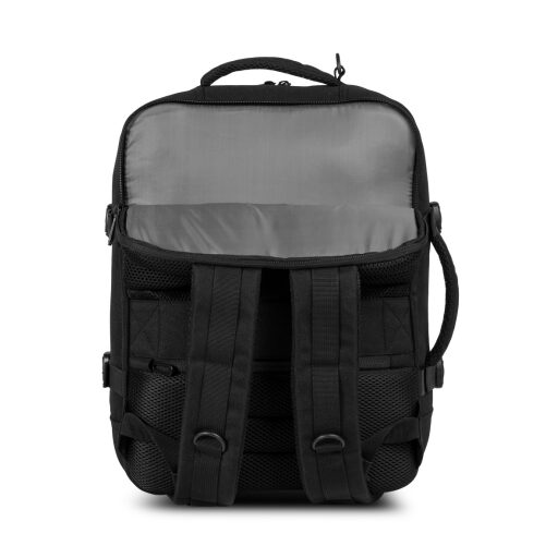 BestWay Cestovný batoh 40x30x20 cm Cabin Pro 40359-0100 čierny zadné vrecko