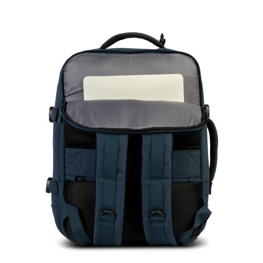 BestWay Cestovný batoh 40x30x20 cm Cabin Pro 40359-0600 tmavo modrý na notebook
