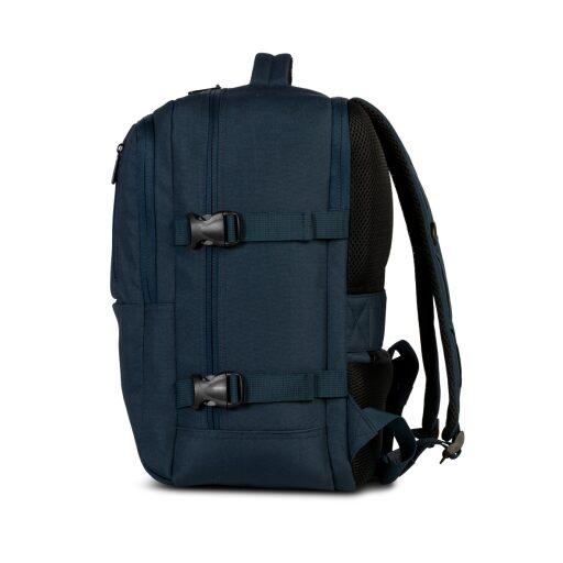 BestWay Cestovný batoh 40x30x20 cm Cabin Pro 40359-0600 tmavomodrý pravá strana