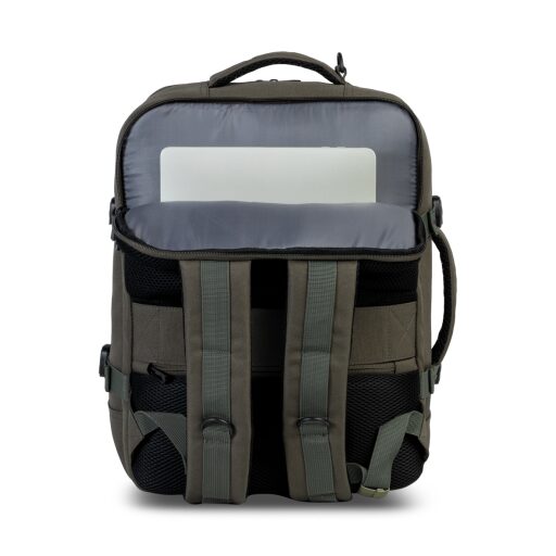 BestWay Cestovný batoh 40x30x20 cm Cabin Pro 40359-2600 olivový na notebook