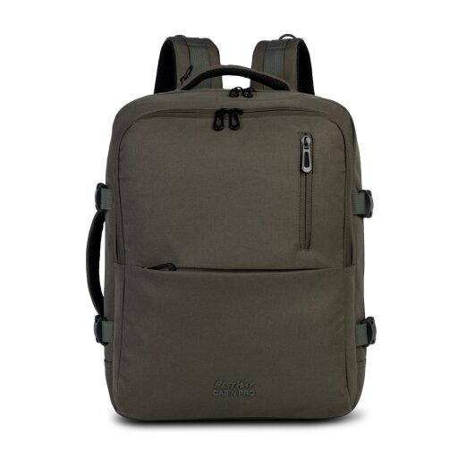 BestWay Cestovný batoh 40x30x20 cm Cabin Pro 40359-2600 olivový