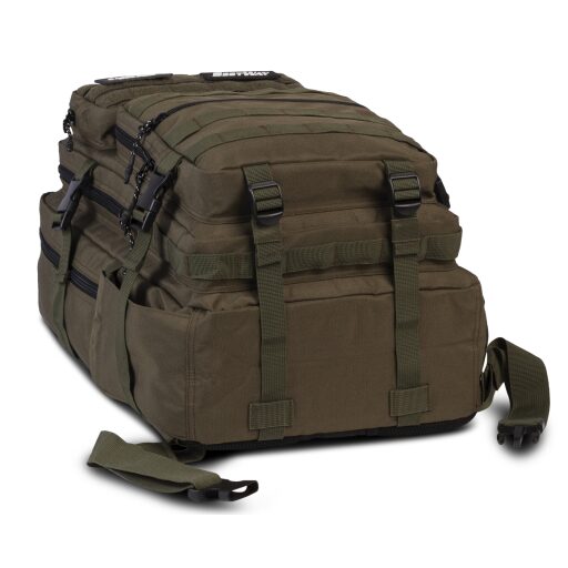 BestWay cestovný batoh Cabin Pro Supply 40329-2600 khaki sťahovacie popruhy