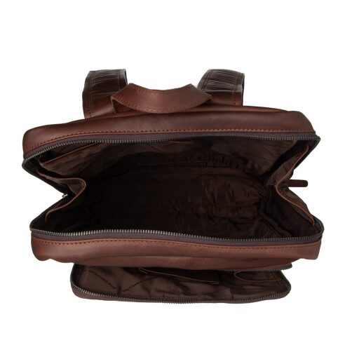 The Chesterfield Brand Kožený batoh na notebook Jasper C58.033701 hnedý