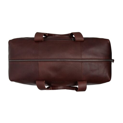 The Chesterfield Brand Kožená cestovná taška - weekender Conor C20.004801 hnedá horný náhľad