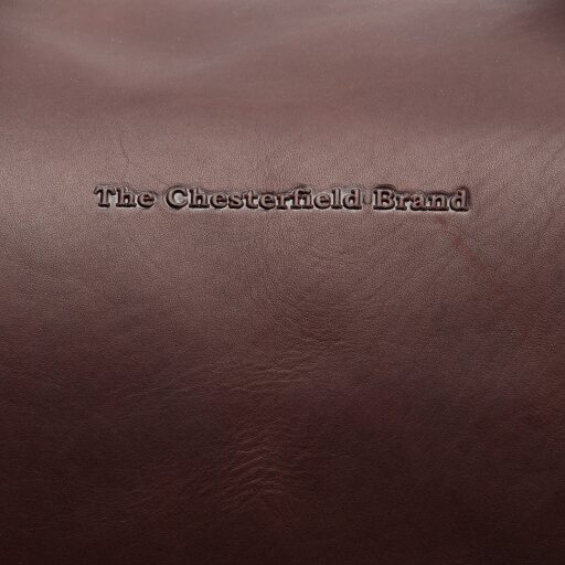 The Chesterfield Brand Kožená cestovná taška - weekender Conor C20.004801 hnedá logo