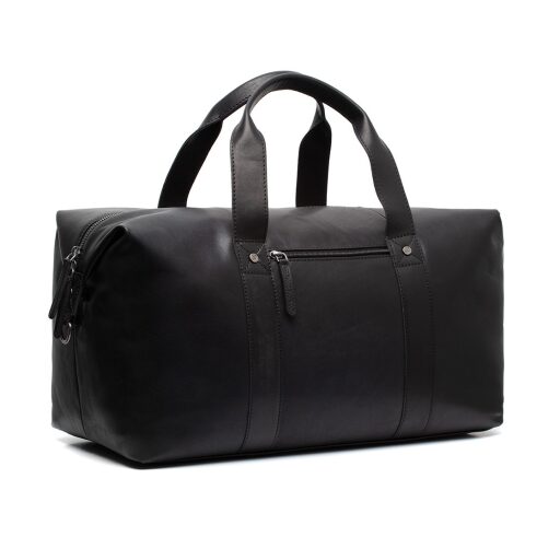 The Chesterfield Brand Kožená cestovná taška - weekender Conor C20.004800 čierna zadná strana