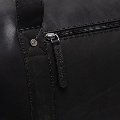 The Chesterfield Brand Kožená cestovná taška - weekender Conor C20.004800 čierna