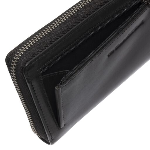 The Chesterfield Brand Dámska kožená peňaženka RFID Livorno C08.060400 čierna