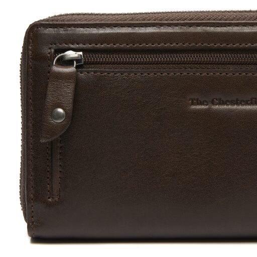 The Chesterfield Brand Dámska kožená peňaženka RFID Livorno C08.060401 hnedá
