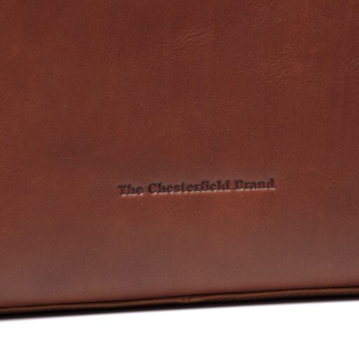 The Chesterfield Brand Dámska business kabelka Valmonte C48.136731 koňaková logo