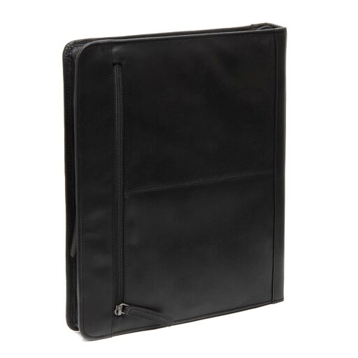 The Chesterfield Brand Kožená spisovka na A4 a tablet Moreton C40.105300 čierna zadná strana