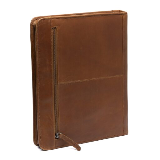 The Chesterfield Brand Kožená spisovka na A4 a tablet Moreton C40.105331 koňaková zadná strana