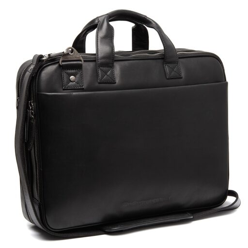 The Chesterfield Brand Kožená taška na notebook 15" Iseo C40.110000 čierna