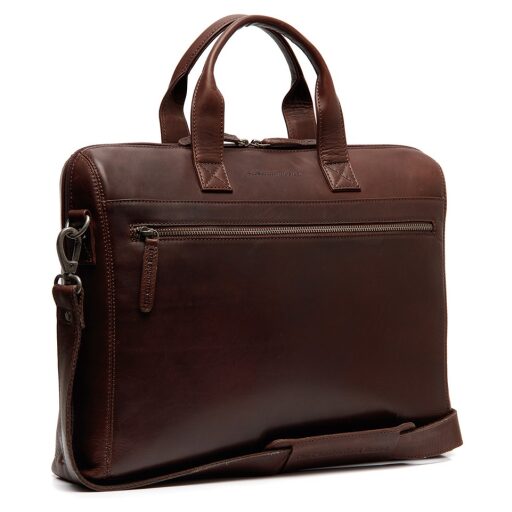 The Chesterfield Brand Kožená taška cez rameno na notebook Levanto C40.109101 hnedá